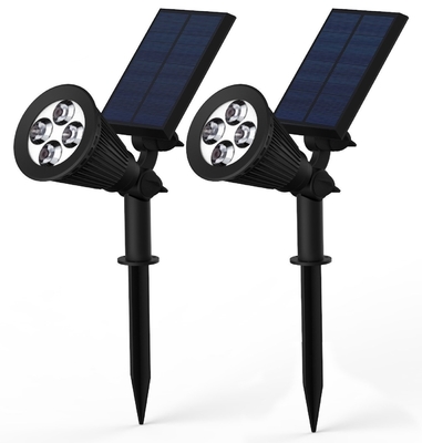 Adjustable Led Solar Powered Motion Sensor Light For Outdoor Garden Lawn