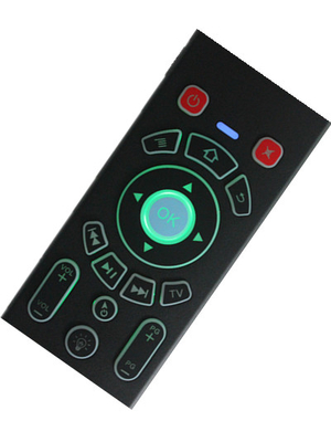 Backlit Rechargeable Remote Control , Portable Keyboard And Mouse For Tablet