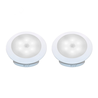 360° tournant la lumière magnétique de nuit de capteur de mouvement avec sans fil rechargeable d'USB