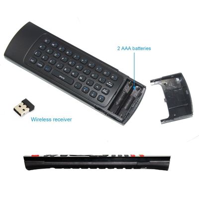 mini extérieur sans fil de clavier de 2.4G 3D avec à télécommande non directionel de 360 degrés