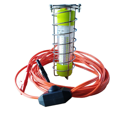 lumières 12V de pêche menées vertes submersibles clignotant - écurie avec la corde de 7m