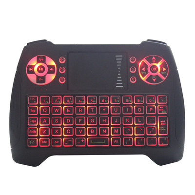 3 à télécommande éclairés à contre-jour par couleurs pour le jeu, clavier P3 sans fil avec le Touchpad